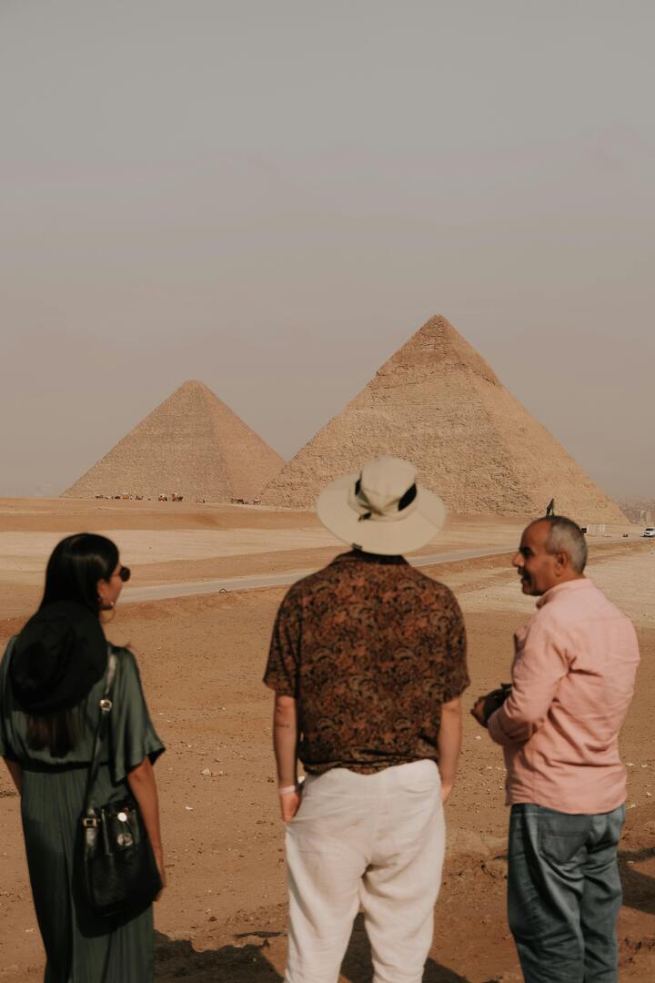 Pyramid Visitors